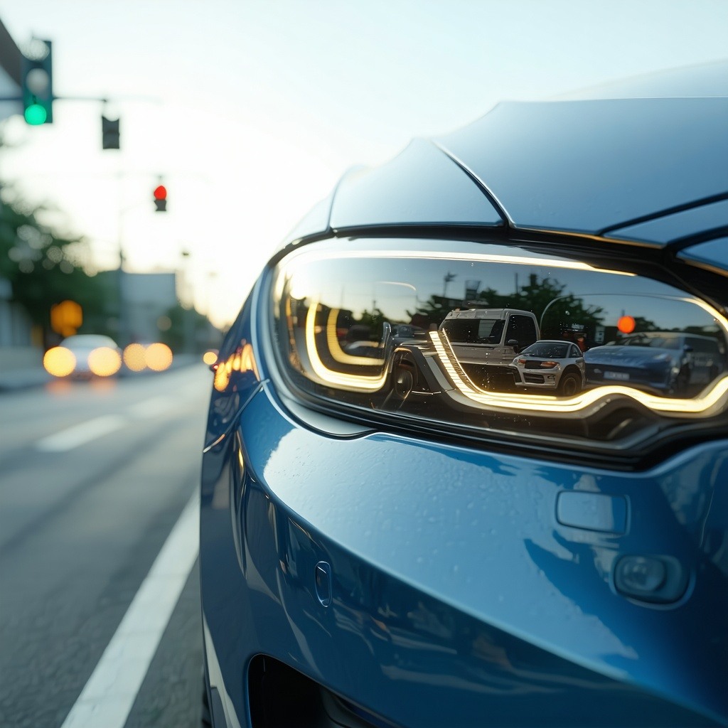 optica de um carro optica de um carro