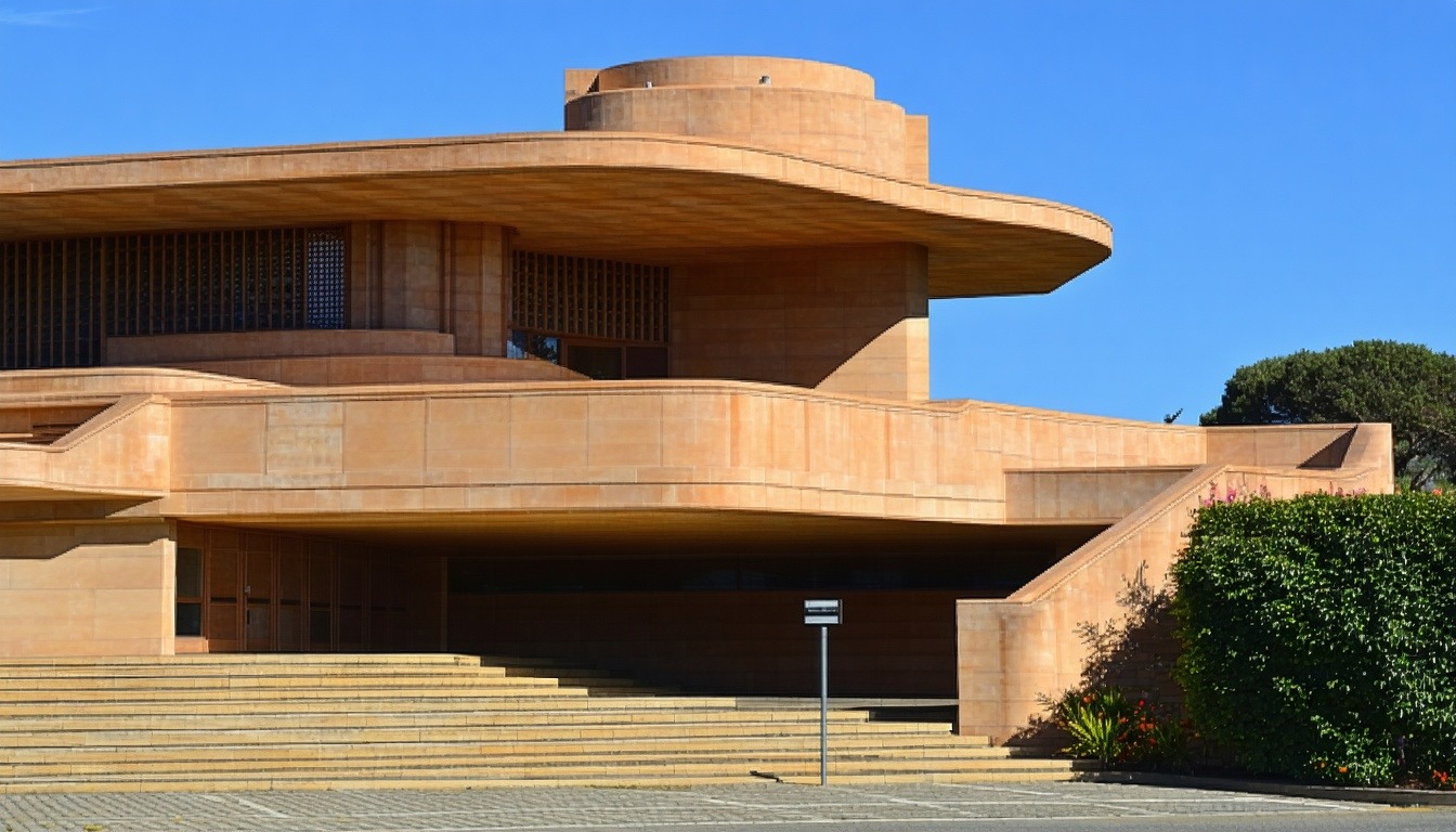 vivenda estilo frank lloyd wright almada