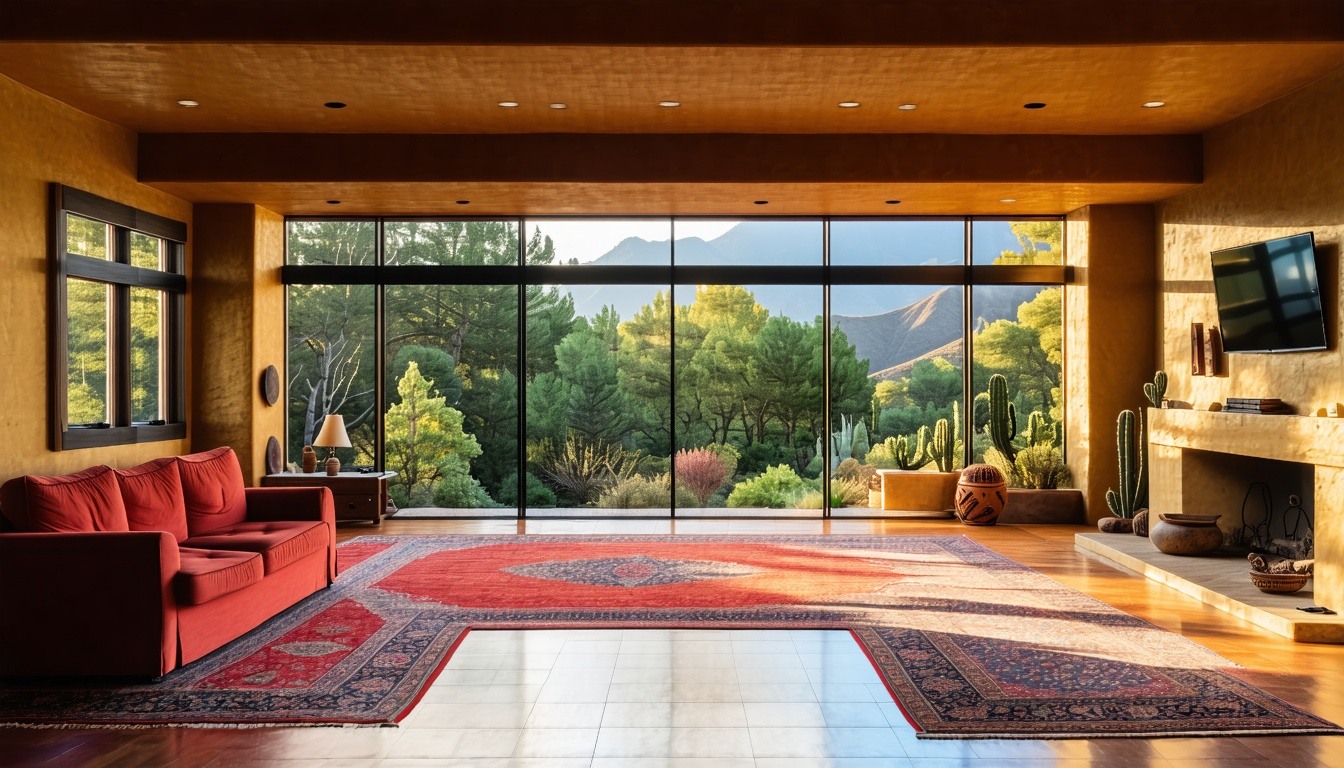 vivenda estilo frank lloyd wright vista por dentro-1